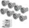 8PCS Dishwasher Upper Basket Wheel Durable Dishwasher Wheel for Upper and Lower Basket Replacement Dishwasher Wheels Lower Basket Compatible with AEG Electrolux Zanussi Bendix Dishwasher