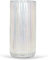 Anquephd Bunte Zylindrische Vase Modernes Design für Blumenarrangements - Glas Bodenvase - Perfekte Vertikale Dekoration - Hochwertige Blumenvase (Bunt 25 cm)