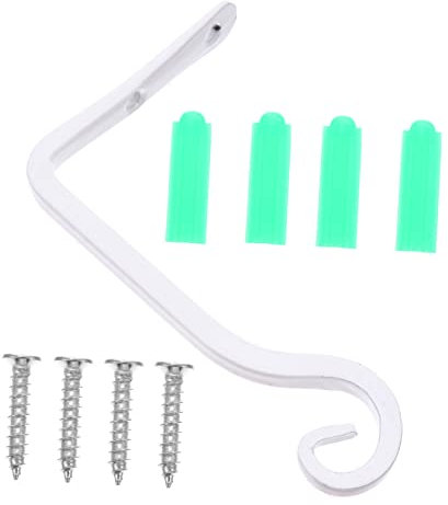 CIMAXIC Crochets Muraux En Métal Supports Suspendre Pour Plantes Crochets De Jardinière Robustes