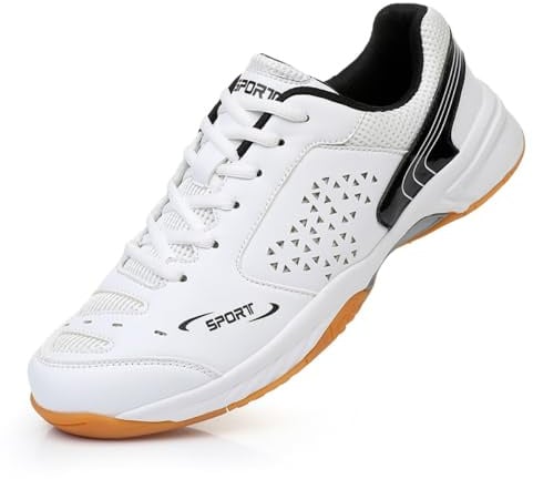Adoff Unisex Tischtennisschuhe Jugend Erwachsener 36-48EU Sommer atmungsaktives Mesh Große Größe Tischtennisschuhe 48EU 47EU 46EU