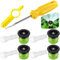 Gulfmew 10 Pack Einstellbare Düsenwerkzeug Kompatibel mit Rain Bird/Hunter MP Rotator Düsen, Inklusive 10A Einstellbare Sprühdüsen, Düsenfilter, Sprinkler Rotor Einstellwerkzeug für Rasenbewässerung