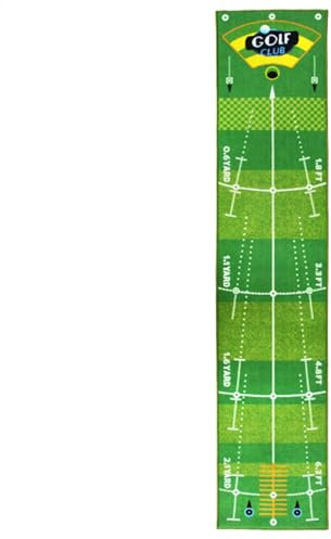 Tapis de putting de golf, vert d'intérieur, tapis d'entraînement portable, léger et facile à installer, 50 x 240 cm, pour les niveaux de compétence