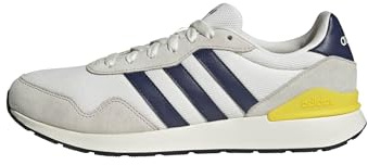 adidas Herren Run 60s 4.0 Shoes, core White/Dark Blue/Off White, 42 2/3 EU
