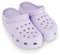 BESCH Zuecos Clasico de EVA para Mujer, Adulto Unisexo - Zapatillas de Verano Impermeable Ligero (Lila, 38)