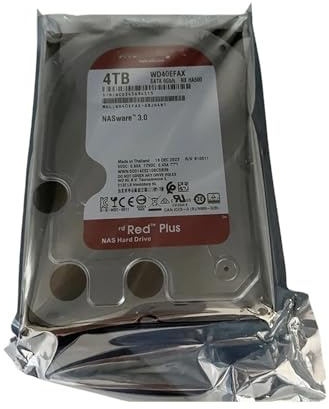 HIHSYEWYB 1Pcs 4T 3.5 For NAS Storage Server Hard Disk 5400 RPM 256M SATA WD40EFAX