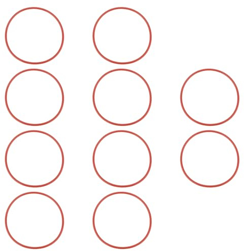 OTOTEC 10 x Umkehrosmose-O-Ring-Dichtungen 97 mm x 4 mm Silikon-Dichtungen für Wasserfiltergehäuse, Leckreparatur