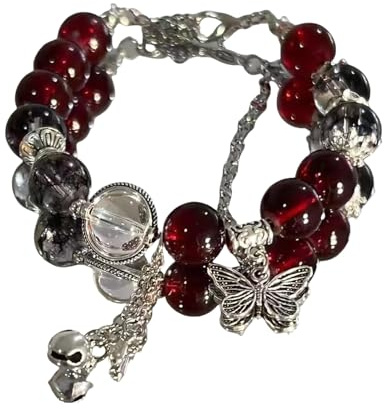 Oxtxuzdm Anmutiger Schmetterlingsarmband Für Frauen Mädchen Tragbare Geschenke Mode Accessoire Für Freundin Tochter Enkelin Handgefertigter Schmuck