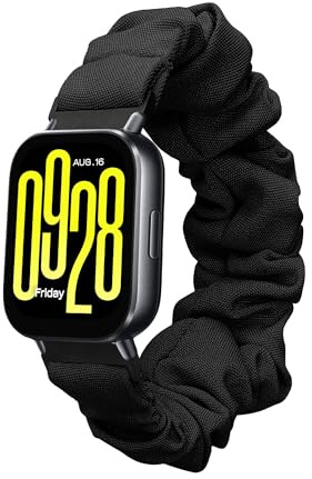 kwmobile Bracelet compatible avec Xiaomi Redmi Watch 5 Active/Watch 5 Lite - Bracelet de rechange design chouchou pour fitness tracker