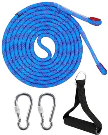 YNPQTDS 4 Meters Schlitten Zugseil Schlittenseil Mit Karabiner Winter Zubehör Zugseil Schlittens Und Rodel Dicker Schlittengurt Zum Ziehen Für Winter Zubehör Zugseils Schlittens Und Rodel
