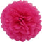 Creativery 10 Papier Pompons 35cm NEU (Fuchsia/pink 187) // Pompoms Bommel Kugel Seidenpapier Pom Pom Deko Hängedeko Raumdeko Blumen Pompon