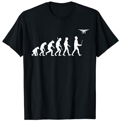 Evolution of Man Drone T-Shirt T-Shirt
