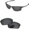 PapaViva Replacement Lenses for Oakley Half Wire 2.0 Sunglasses Frame Black Grey - Polarized