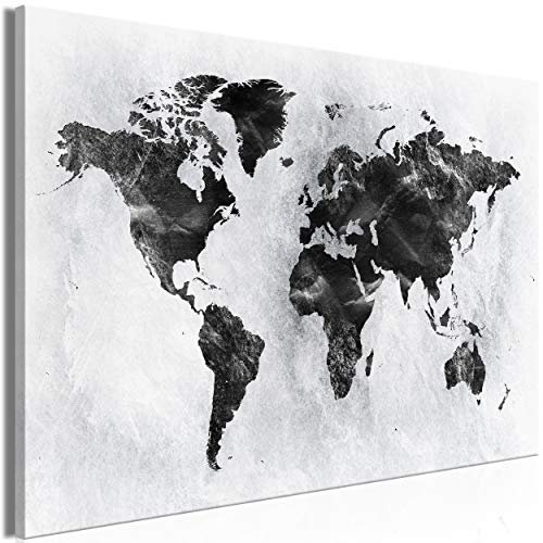 decomonkey Mega XXXL Bilder Weltkarte, 170x85 cm, 1 Teilig, Landkarte, Welt