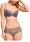 Gossard Womens Superboost Lace Padded Plunge Bra Size 36E in Platinum 77% Polyester 17% Polyamide 5% Elastane 1% Viscose Removable Pads Underwired