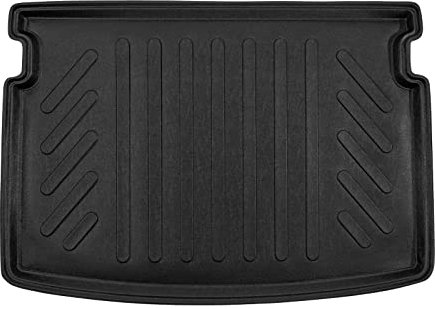 SCOUTT | Bandeja para maletero compatible con Golf 7, 3/5 puertas Hatchback 2012-2019 (Suelo superior), con borde alto, alfombrilla protectora para maletero