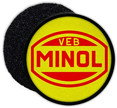 Copytec Patch VEB MINOL DDR Tuning Trabi Benzin Tankstelle Zapfsäule Öl Ost-#33624