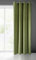 Eurofirany PIERRE Samt Vorhang mit Ösen -1 Stk. Velvet Einfarbig Gardine 200g/m², Samtvorhang für Wohnzimmer Schlafzimmer, 140x250 cm, Olivgrün