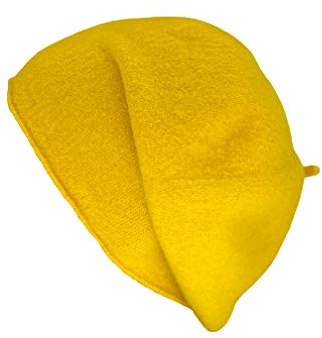 Kopka Damen Wollstegbaske, Baskenmütze, Strickmütze aus 100% Wolle (Merino), Wintermütze