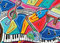 Music Fine Art Modern Jigsaw Puzzle 1000 Pieces for Adults Teens and Kids by PuzzQuest