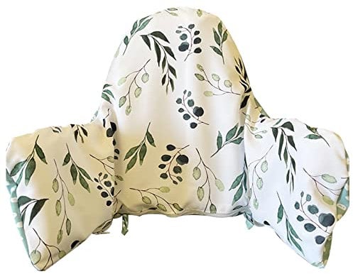 emlstyle Kissen Pad für Hochstuhl, Hochstuhl Sitzpolster, Integriertes Aufblasbares Kissen (Grün)