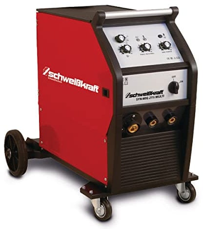 Schweißkraft Fahrbarer MAG-Inverter SYN-MIG 211i Multi Set, 1089021SET