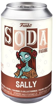 Funko Vinyl SODA: Disney the Nightmare Before Christmas 30th - Formal Sally - 1/6 Odds for Rare Chase Variant - Collectable Vinyl Figure - Gift Idea - Official Merchandise - Toys for Kids & Adults