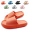 Neteson Cozislides Original Slippers Damen Rutschfeste Hausschuhe Herren Weich Badeschlappen Cloudyzz Schlappen Sommer Badelatschen Gummi Pantoletten(Orange, 38/39EU)