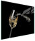 DarHaus Tagliere da cucina in vetro temperato, Copri-piano cottura a induzione, piano decorativo universale 52x30 cm, Vino nero