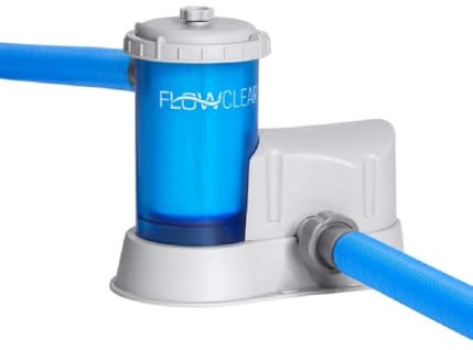 OISE ART STORE Trade Shop - Pompa Filtro Trasparente da 5.678lt/h A Cartuccia per Piscina Fuori Terra 58675