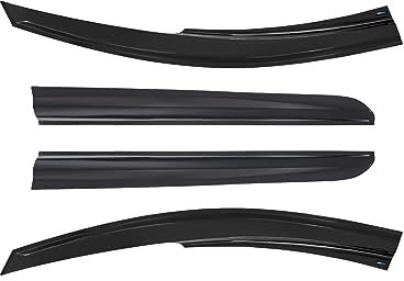 BREMER SITZBEZÜGE Windabweiser Regenabweiser 4-TLG für Dacia Logan 2. Gen. Limousine (2012-2020)