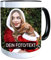 Tasse mit Foto/Text Bedrucken Lassen Fototasse Personalisieren (Schwarz)