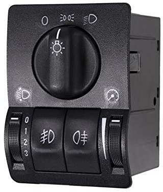 Zixmix Car Headlight Switch Lichtschalter Opel Schalter Scheinwerfer Fahrlicht Hauptlicht/Passend for Opel Astra G Zafira A for 6240097 Headlight Switch