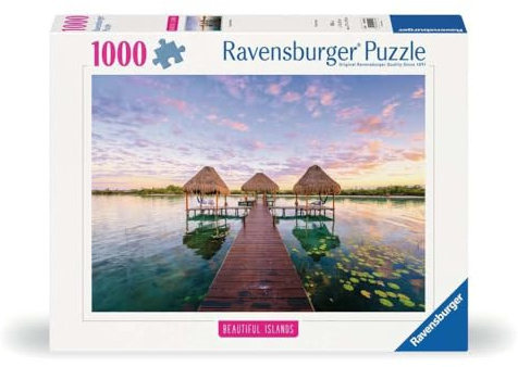 Ravensburger Puzzle Paradiesische Aussicht - 1000 Teile Puzzle | 1000 Teile Puzzle, Erwachsenenpuzzle, Geschenk für Frauen und Männer