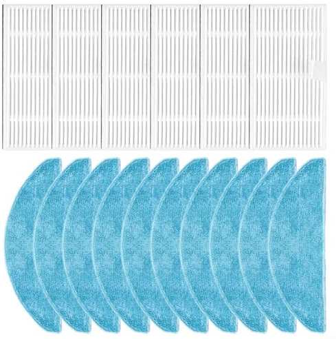 WIIYENA Filtro de tela de repuesto para Cecotec para aspiradora Conga 7490 Immortal / 8290 Immortal Robot aspiradora, lavable y reutilizable (juego B)