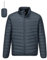 Outdoor Ventures Herren Steppjacke Packbare Leichte Warme Übergangsjacke Herren Wasserfeste Pufferjacke mit 3 Taschen für Outdoor Casual Wandern, Dunkelgrau XL