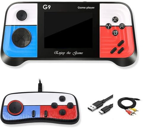 Mordely Retro Handheld Game Console with 666 Classic 8-Bit Games - Portable Handheld Console for Adults, Teens & Kids | Ultimate Retro Gaming Experience