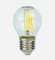 edi-tronic LED Lampe Filament E27 1 Watt 12V DC AC 3000K warmweiß