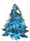 Foil Ceiling Decorations Christmas 2 Tone - 30cm Bell Foil Christmas Decoration (Ice Blue 5375)