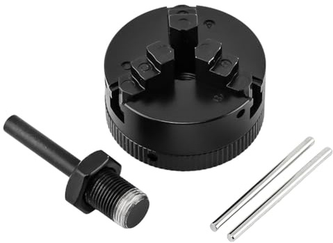 Asyduey Mini Lathe Chuck Set 3 Jaws Self-Centering Lathe Chucks Self-Centering Lathe Chucks