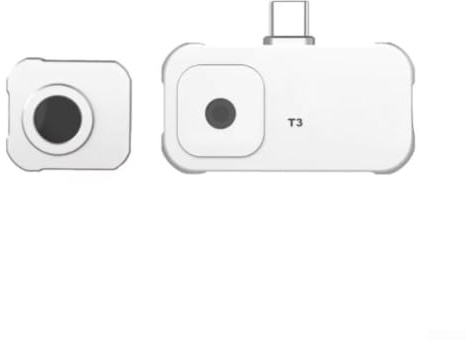 T3 Pro Wärmebildkamera für Android, USB-C 240 x 240 Auflösung, -20 bis 550 C, hohe Bildrate, Infrarot-Imager für HVAC-Leckerkennung