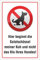 Schild Kein Hundeklo Hundekot, Wiese Weide Salatschüssel Kuh 3 mm Alu-Verbund 300 x 200 mm