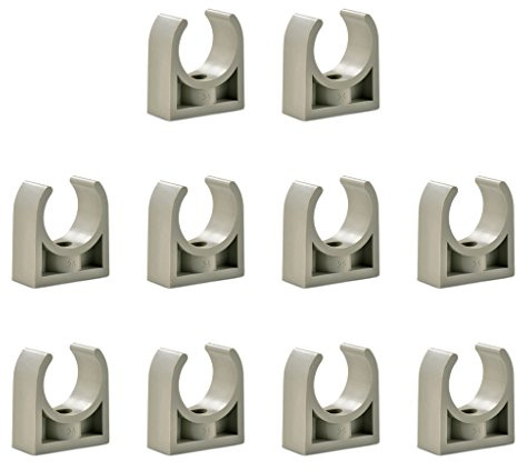 Sinmova 10PCS 32mm PPR U Typ Rohrschellen Rohrleitung Beschläge für Wasserversorgung