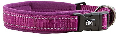 Hurtta Hundehalsband, gepolstert, 35,6–45,7 cm, Heather