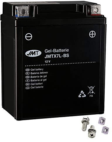 YTX7L-BS JMT Gel Batterie für GZ 125 Marauder Baujahr 1998-2013