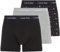 Calvin Klein Trunk 3pk Homme Trunk, Multicolore (Black/Grey Heather/Subdued Logo), XL