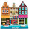 Weekino Amsterdam Netherlands Fridge Magnet 3D Resin Handmade Craft Tourist Travel City Souvenir Collection Refrigerator Sticker