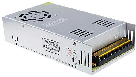 ALITOVE 5V 60A Schaltnetzteil LED Trafo 230V auf 5V 300W Netzteil Transformator Stromversorgung für WS2811 2801 WS2812B WS2813 APA102 LED Streifen
