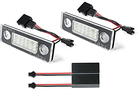 LED Kennzeichenbeleuchtung von Recambo passend für Skoda Roomster 5J | Octavia 1Z