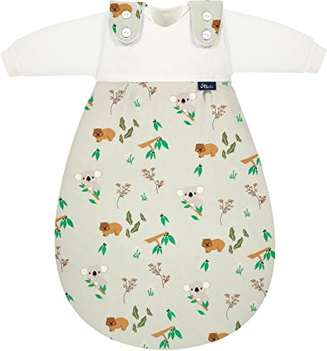 Alvi Baby Mäxchen 3tlg. koalas world/Alvi Außensack & zwei Alvi Innensäcke/Ganzjahresschlafsack mitwachsend
