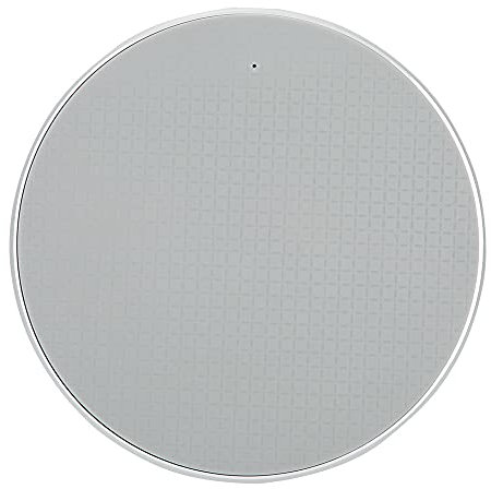 VBESTLIFE Ultra Thin Wireless Charger, 10W Round Wireless Intelligent Fast Charger Transmitter Charging Pad, QI Standard (grey)